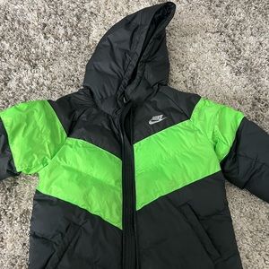 Nike puffer coat